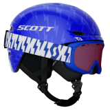 Kask Scott Combo Keeper 2+gogle Witty royal blue