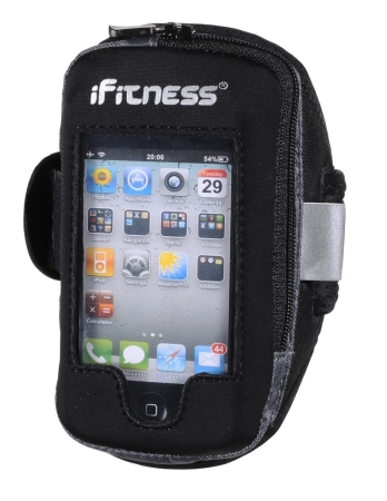 POKROWIEC iFITNESS NA RAMIĘ ARM02 BLACK/GREY L/XL