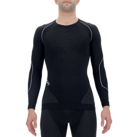 Koszulka UYN MAN EVOLUTYON LONG SLEEVES /BLACK/ANTHRACITE/WHITE