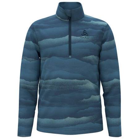 Bluza Odlo 1/2 zip ROY KIDS GRAPHIC BLUE