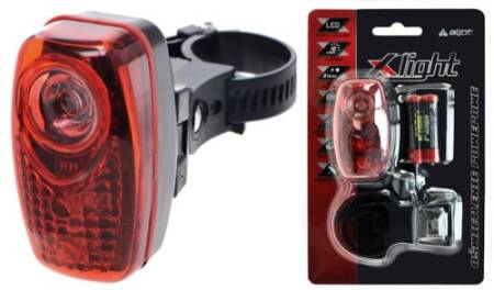 Lampa tył X-Light 3x0,5W LED czerwona