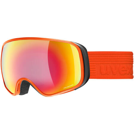 Gogle UVEX Scribble FM/fierce red-mirror rainbow