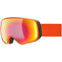 Gogle UVEX Scribble FM/fierce red-mirror rainbow