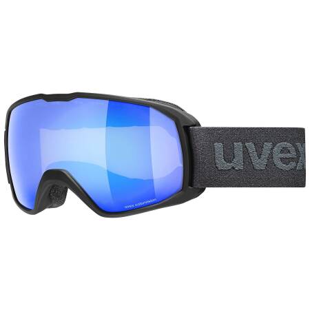 Gogle Uvex xcitd CV black mat-mirror blue