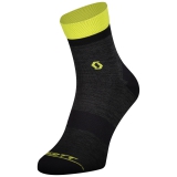 Skarpety SCOTT Trail Quarter /dark grey/sulphur yellow 