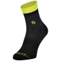 Skarpety SCOTT Trail Quarter /dark grey/sulphur yellow 