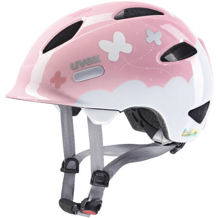 Kask rowerowy UVEX Oyo style butterfly pink