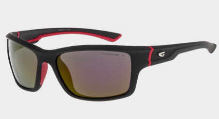 Okulary GOG ALPHA E206-3P/cat.3/matt black red
