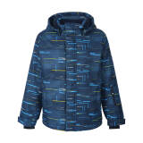 Kurtka COLOR KIDS AOP AF 10.000/dried tobacco