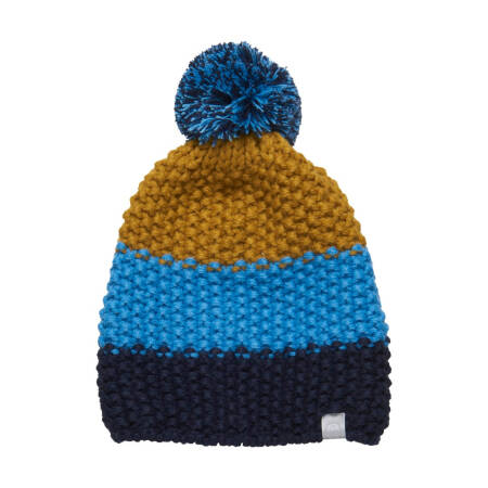 Czapka COLOR KIDS/colorblock/ blue
