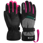 Rękawice Reusch Flash GORE-TEX Junior/ black/black melange/pink glo