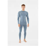 Bielizna VIKING Gary Turtle Neck Męska Set/ szara