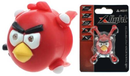 LAMPA PRZEDNIA PROX X-LIGHT ANGRY BIRD CZERWONA