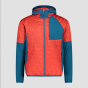 KURTKA CMP MAN HYBRID FIX HOOD/32Z6477/C812/RED