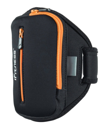 POKROWIEC iFITNESS NA RAMIĘ ARM01 BLACK/ORANGE S/M