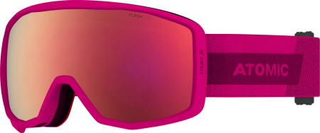 Gogle Atomic COUNT JR CYLINDRICAL Berry/Pink
