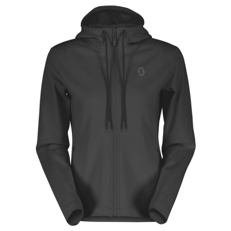 BLUZA SCOTT HOODY TECH ZIP DAMSKA /BLACK