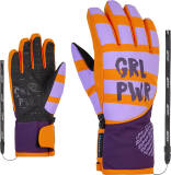Rękawice Ziener LIWA AS(R) PR GIRLS JR chedar