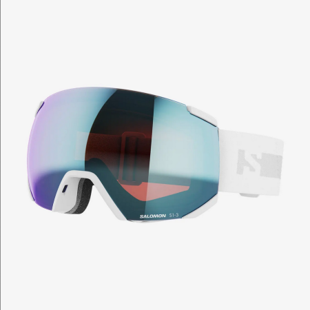 Gogle Salomon RADIUM PHOTO WHITE/Aw BLUE