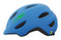 KASK GIRO SCAMP MATTE BLUE LIME dziecięcy
