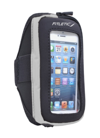 POKROWIEC NA RAMIĘ FITLETIC ARM05 BLACK/GREY  S/M