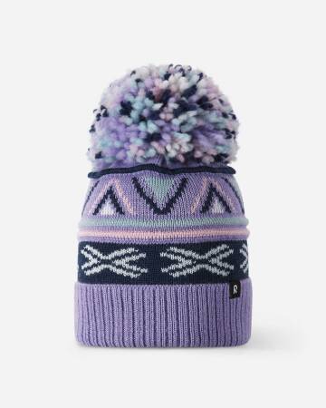 Czapka Reima Kirjoen lilac amethyst
