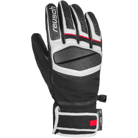 Rękawice Reusch Mastery/ black/white/fire red