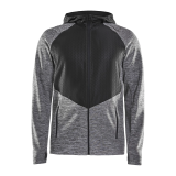 Bluza Craft CHARGE FZ SWEAT HOOD M DK GREY
