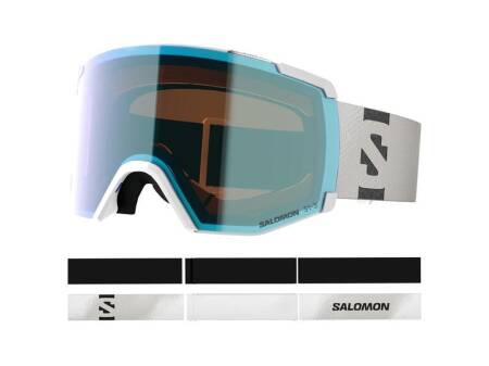 Gogle Salomon S/VIEW PHOTO White/Aw BLUE