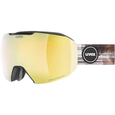 Gogle uvex epic ATTRACT CV black mat-mirror gold