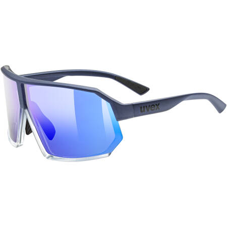 Okulary UVEX Sportstyle 237 metallic blue-clear