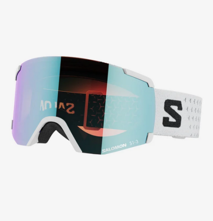 Gogle Salomon S/VIEW PHOTO White/Aw BLUE