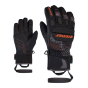 Rękawice Ziener LURO AS(R) PR JUNIOR black.orange pop