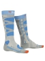 SKARPETY X-SOCKS SKI CONTROL 4.0 DAMSKIE/ szary/niebieski
