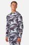 Koszulka Surfanic BODYFIT LIMITED EDITION CREW NECK męska/white out print