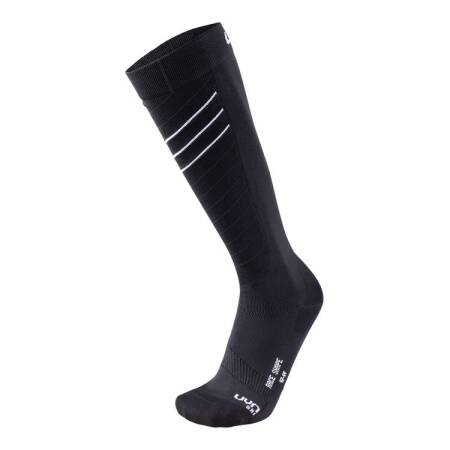SKARPETY UYN LADY SKI RACE SHAPE /BLACK/WHITE