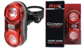 LAMPA TYLNA PROX GEMMA 2x0.5W LED CZERWONA