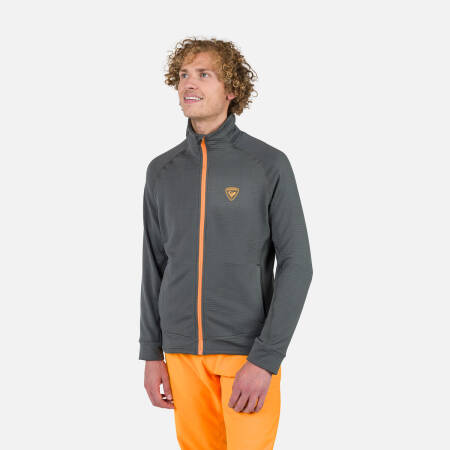 Bluza Rossignol BLACKSIDE FLEECE FZ męska onyx grey