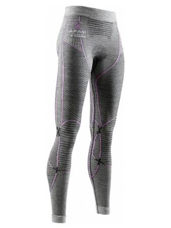 Kalesony X-Bionic APANI 4.0 MERINO DAMSKIE/ czarno-szaro-różowe