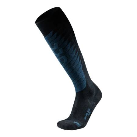 SKARPETY UYN SKI MAN SKI ONE BIOTECH BLACK/BLUE 