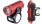 ZESTAW LAMP PROX PICTOR CZERWONE CREE 350-10lm USB