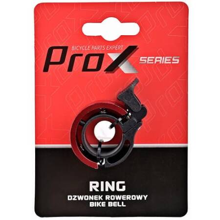 DZWONEK PROX RING S02 CZERWONY ALUMINIOWY