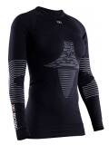 KOSZULKA X-BIONIC ENERGIZER 4.0 DAMSKA/ czarno-biała
