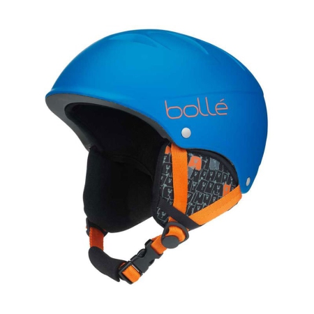 Kask Bolle B-FREE MATTE BLUE ANIMALS