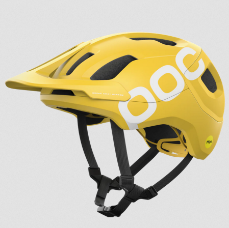 KASK POC AXION RACE MIPS /YELLOW MAT