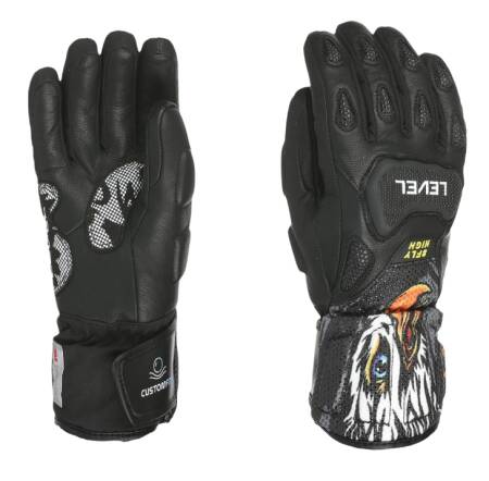 Rękawice Level SQ JR CF pk black