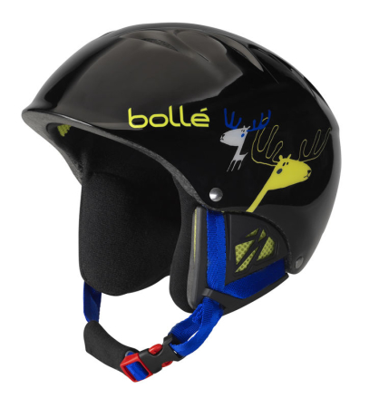 KASK BOLLE B-KID BLACK CARIBOU
